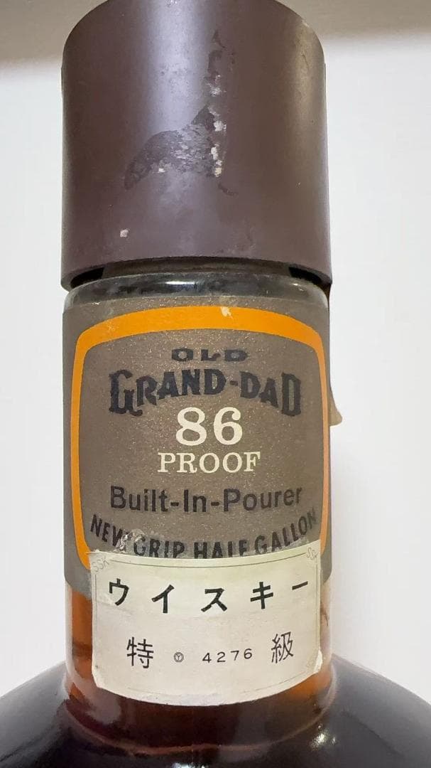 オールド　グランダッド　86プルーフ　４３度　1892ml　未開栓特級ウィスキー
