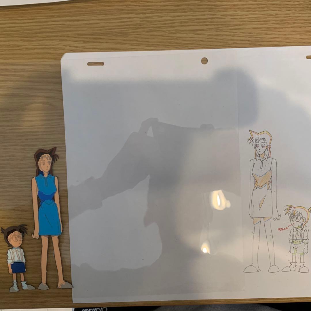 名探偵コナン セル画 江戸川コナン＆毛利蘭