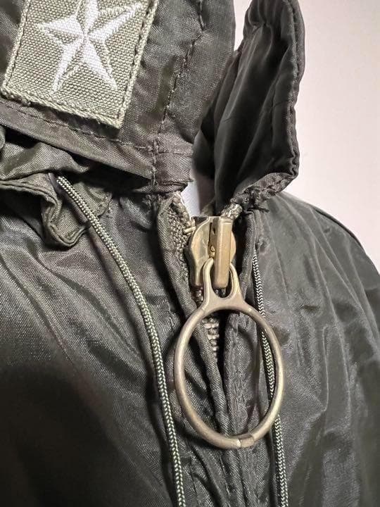 イタリア軍 実物 レインジャケット ライナー付き