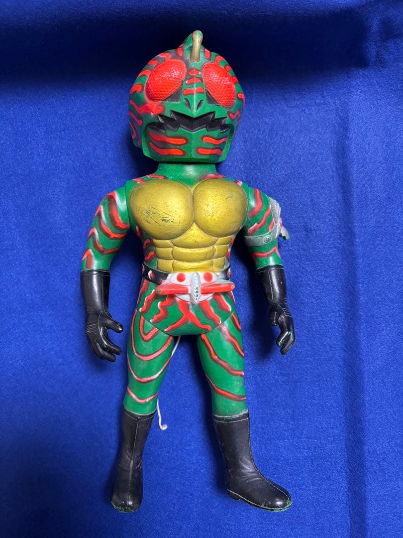 と*ち様 希少　増田屋（マスダヤ）製の仮面ライダーアマゾンのトーキング人形（ソフ