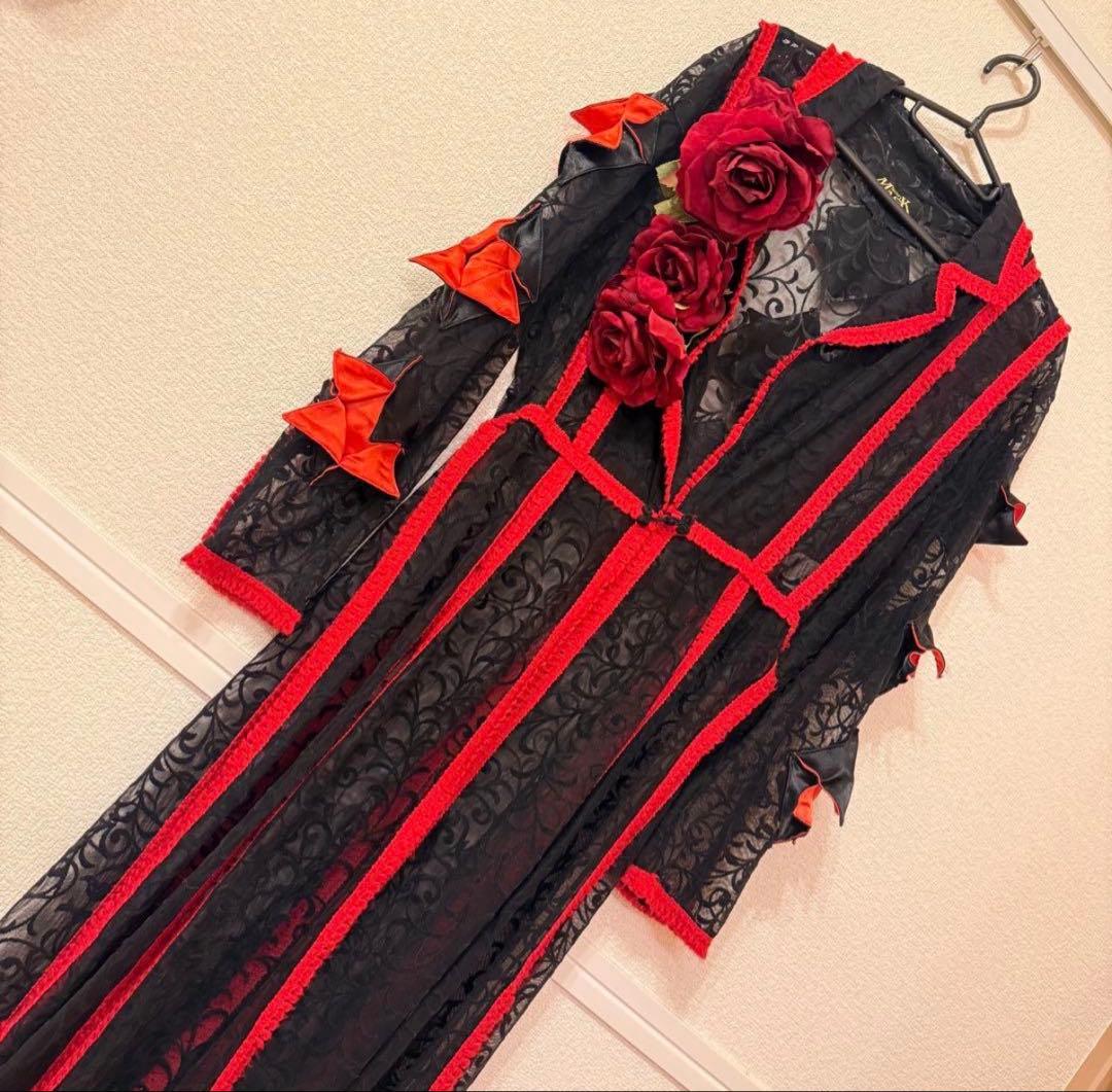 XJAPAN YOSHIKI ローズドレス 薔薇ドレス 既製品