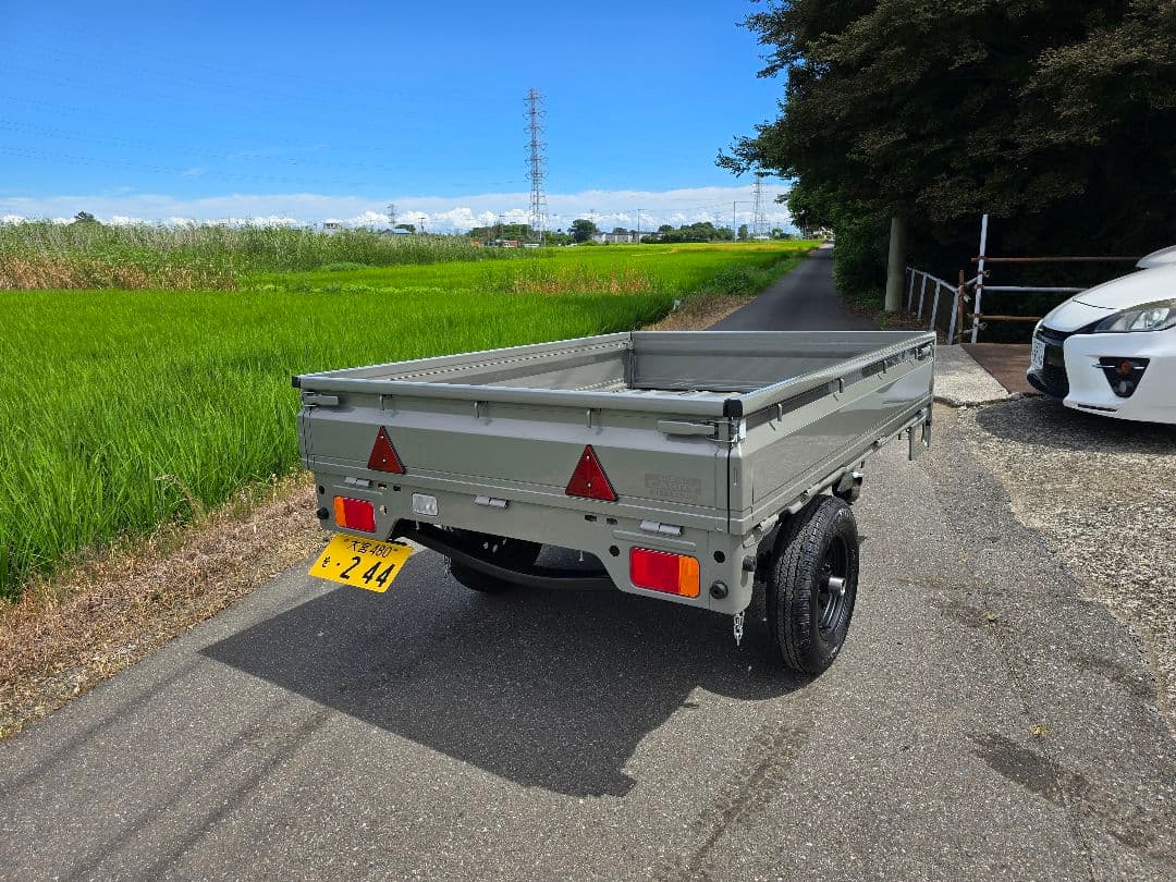 11月30日まで値下げ❗牽引免許の必要無い公認フルトレーラー