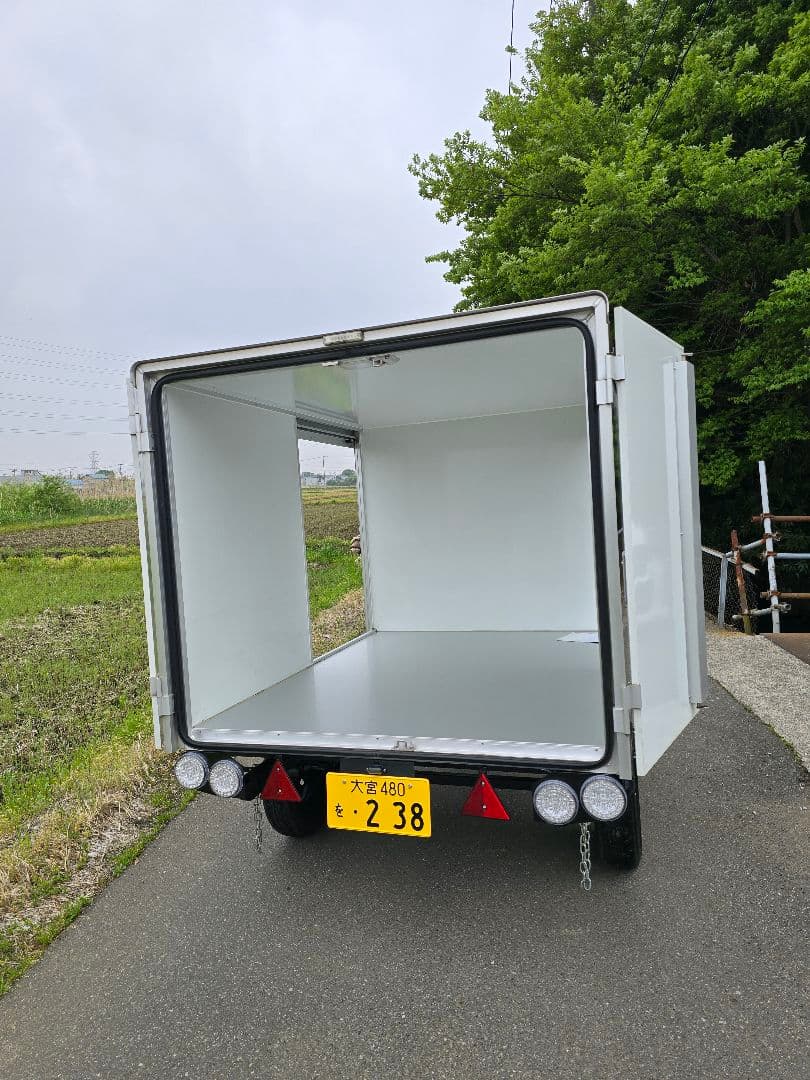 11月30日まで値下げ❗牽引免許の必要無い公認フルトレーラー