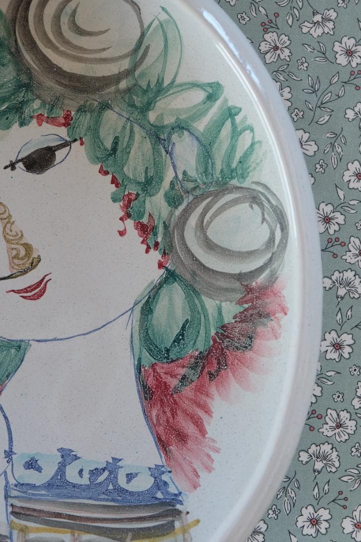 北欧ビンテージ ビョルン・ヴィンブラッド プレート 絵皿 クイストゴー