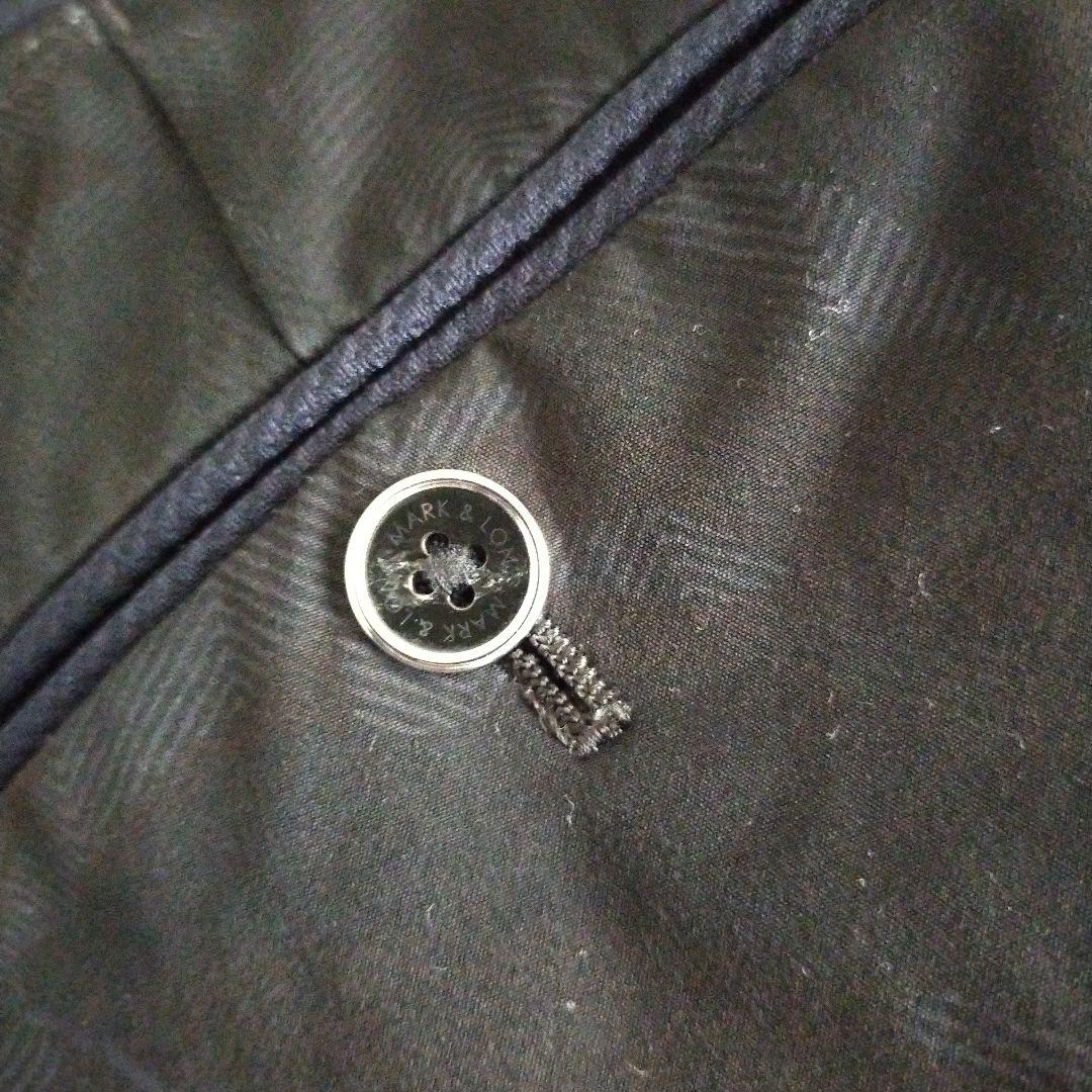 MARK&LONA カモフラ＆スカル柄 ストレッチ1タックパンツ 迷彩柄 ドクロ