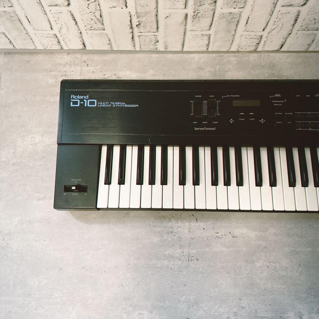 【音出し確認済】Roland D-10 シンセサイザー