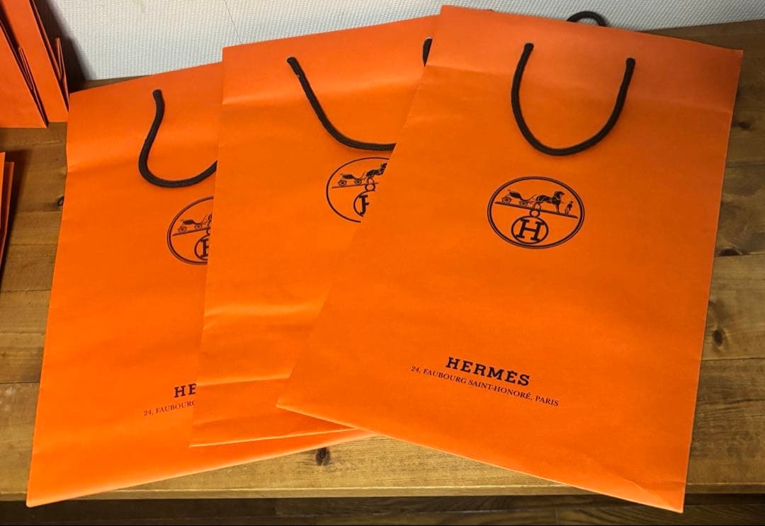 エルメス ショッパー まとめてどうぞ ショップ袋 紙袋