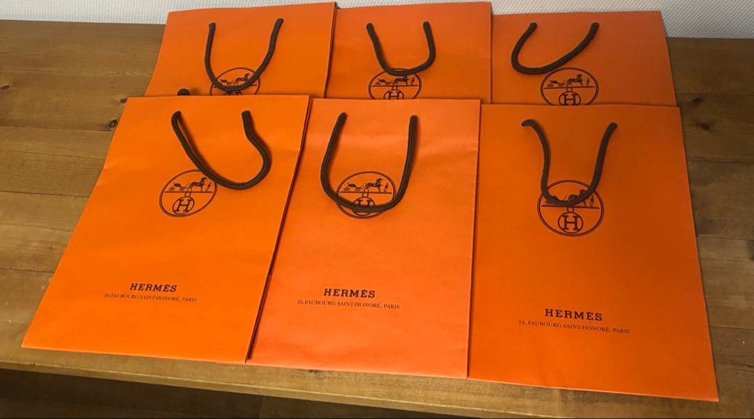 エルメス ショッパー まとめてどうぞ ショップ袋 紙袋
