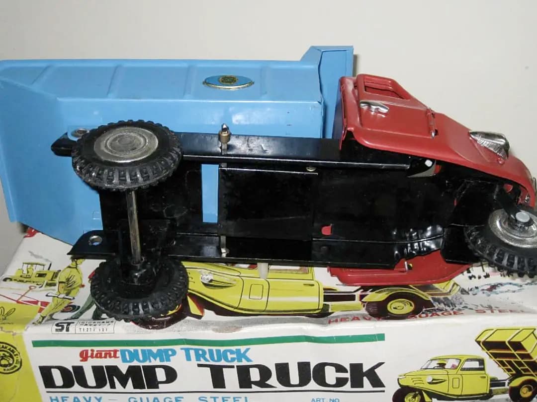 ブリキ 玩具 オート三輪 ヂャイアント ジャイアント 愛知機械工業 ダンプ