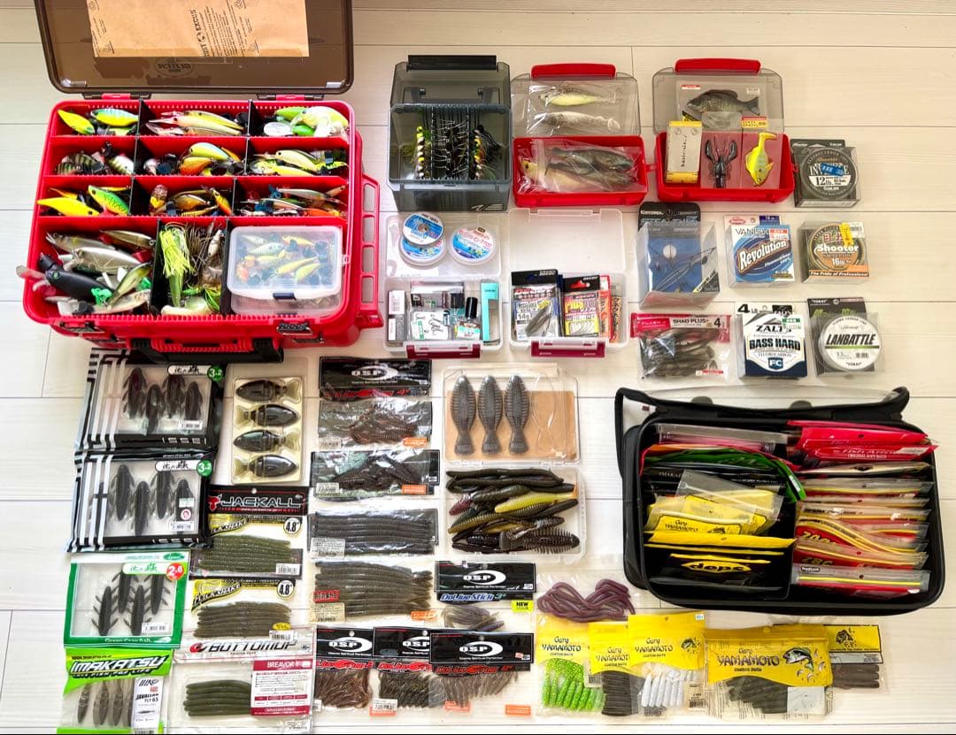 バス釣り引退大量セット　有名ブランド多数あり
