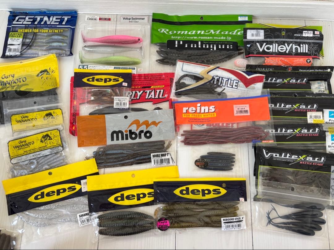バス釣り引退大量セット　有名ブランド多数あり