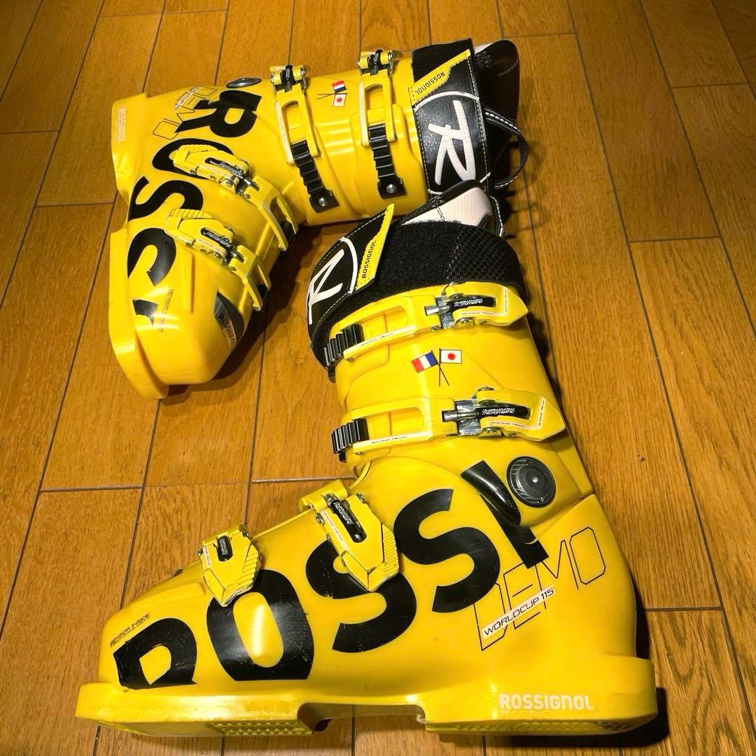 【値下げ】rossignol WC DEMO115 26.0-26.5cm