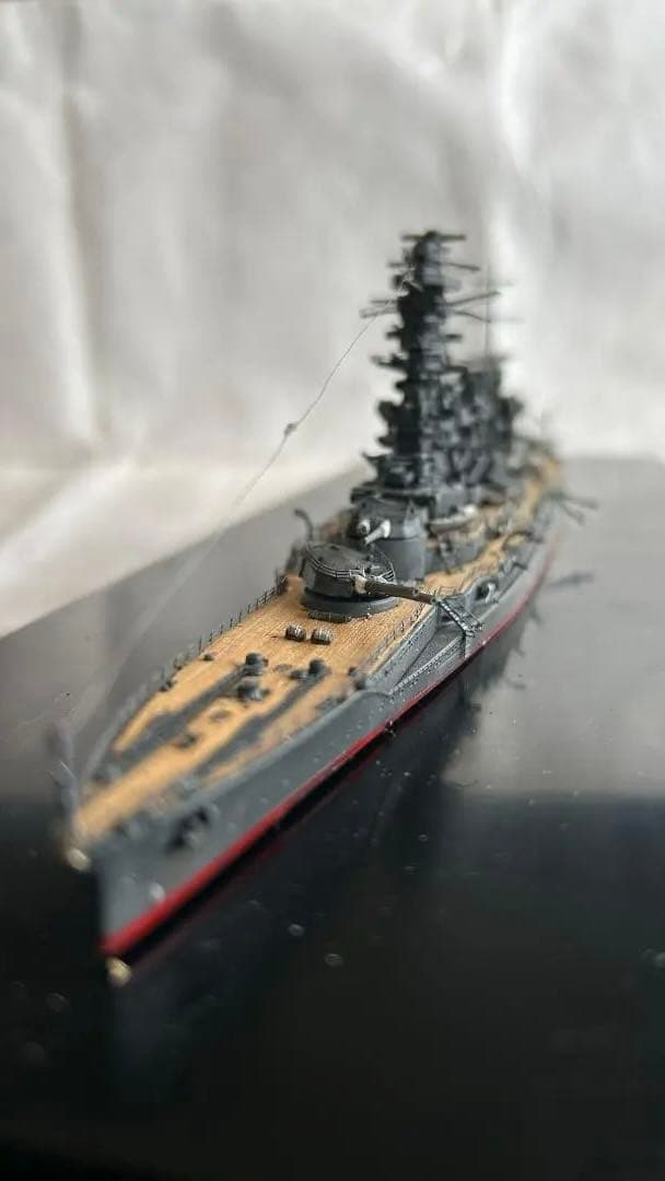 1/700 日本海軍 戦艦山城 FUJIMI 完成品