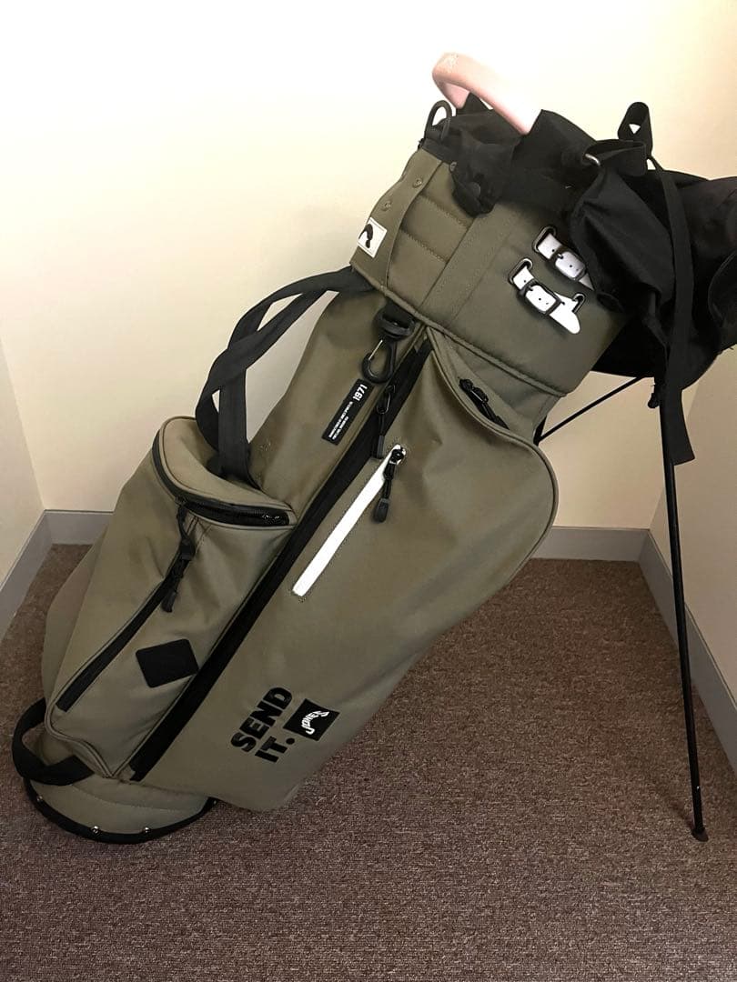 w*n様 Jones キャディバッグ グリーン