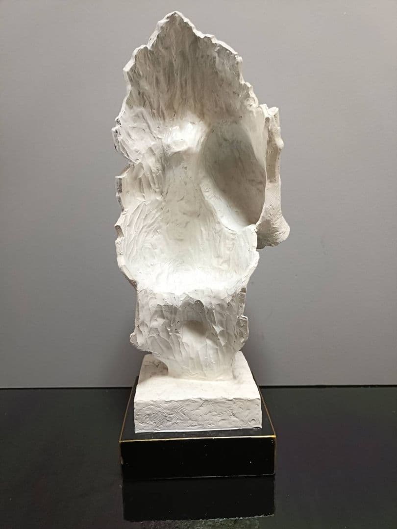 見ざる者 彫刻 アンティーク オブジェ アート 置物