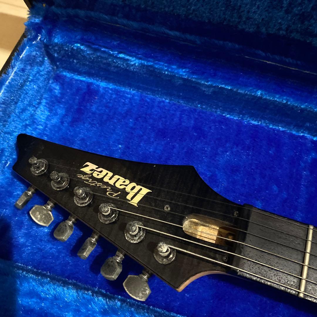 Ibanez RGシリーズ エレキギター　プレステージ　ストラップ(黒)付