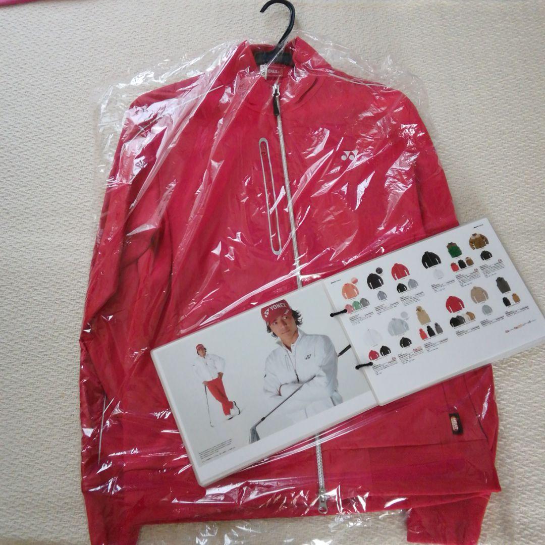 ヨネックスゴルフウェア　石川遼モデル　2012年ダブルジップブルゾン　赤迷彩