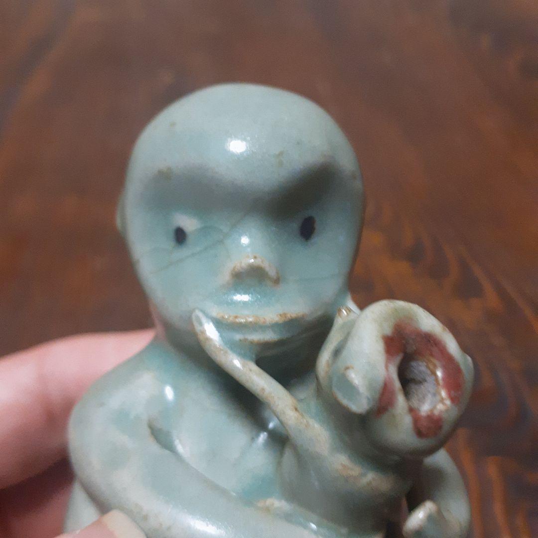 12世紀高麗青磁親子猿水滴