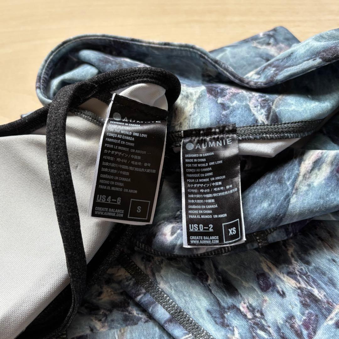 【極美品】AUMNIEアムニー トップス レギンス 上下セットブルー