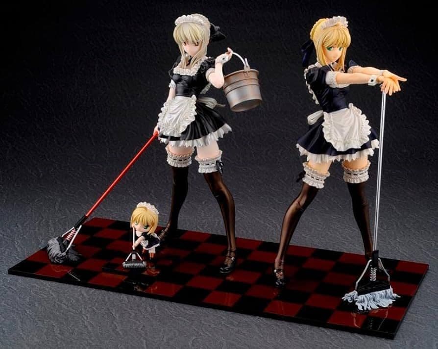 未開封 2点セット セイバーオルタ メイドVer セイバー メイドVerR