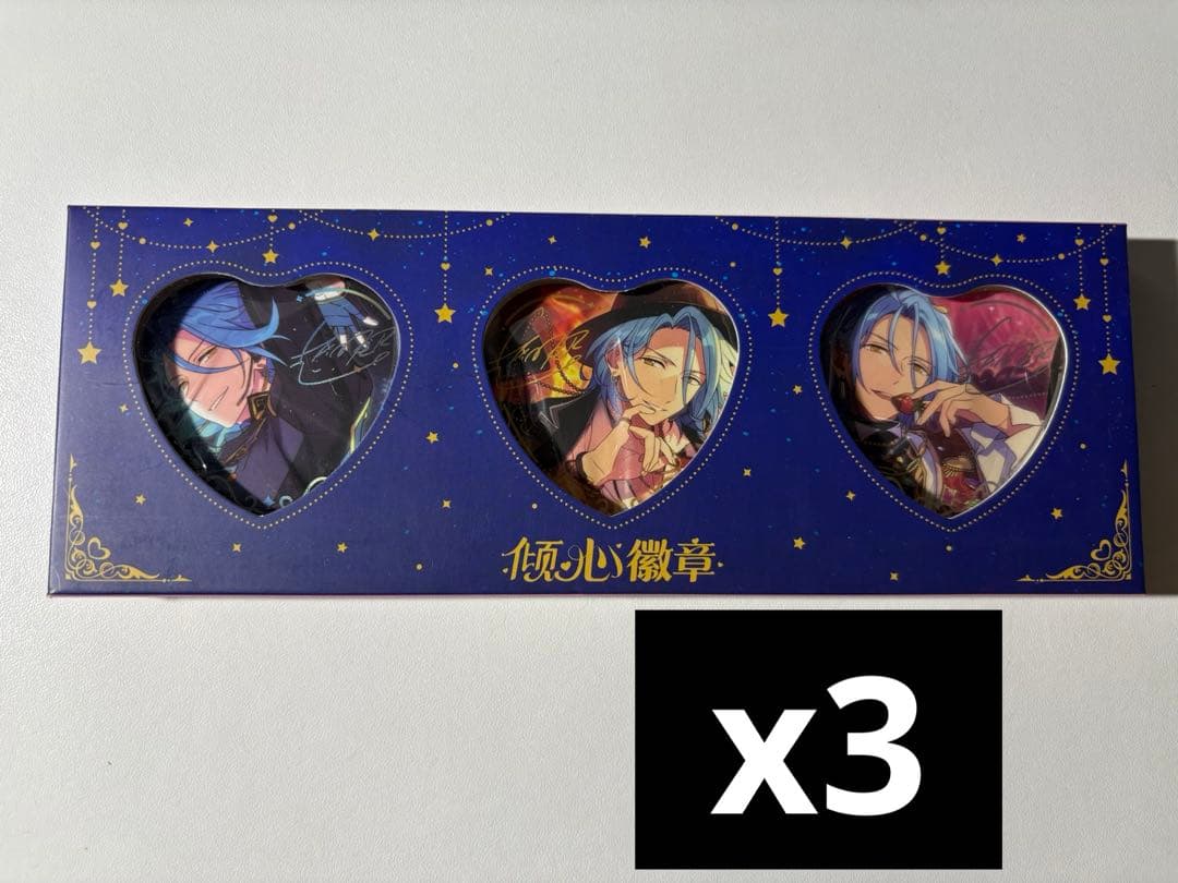 あんスタ 傾心缶バッジ HiMERU 3box