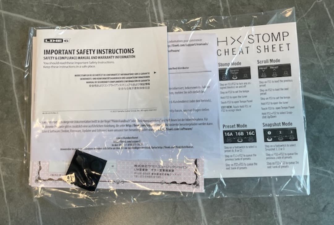 Line 6 HX Stomp　美品　おまけつき