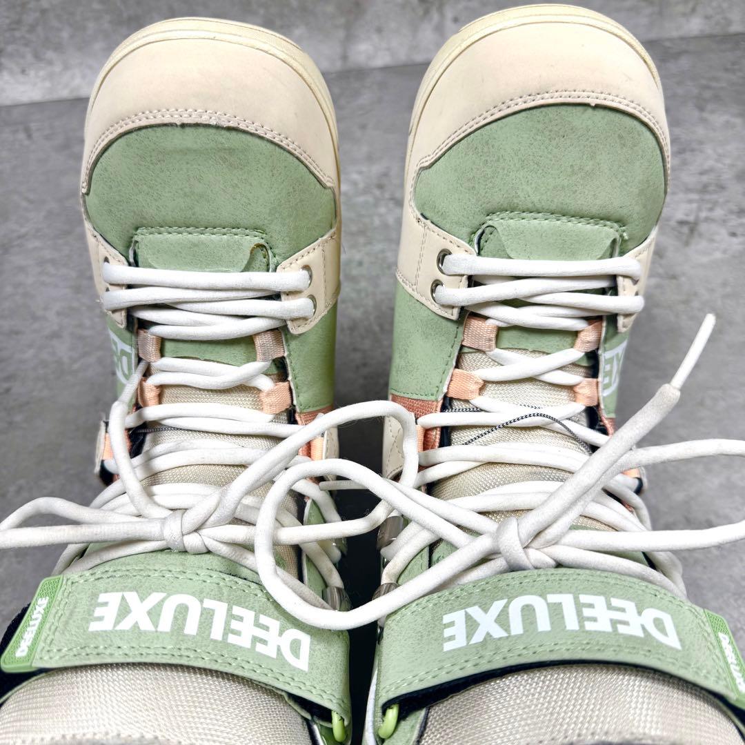 【美品】DEELUXE DNA 24.5cm 22-23モデル パステルカラー