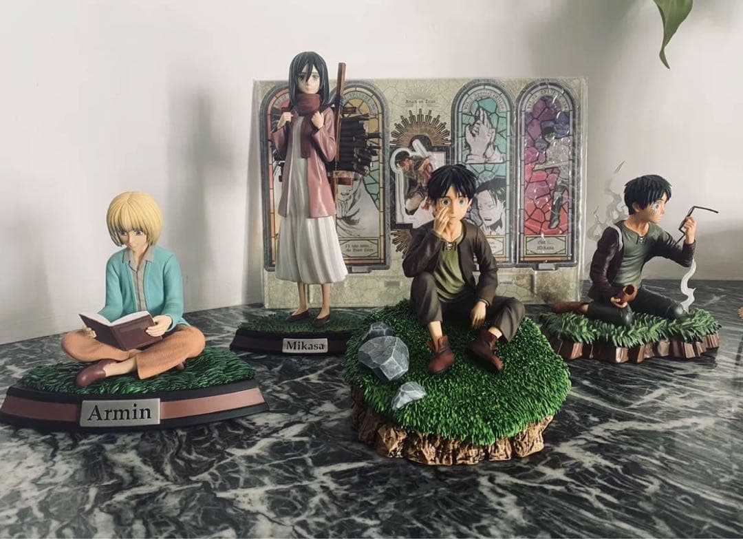 進撃の巨人 ミカサ・アッカーマン ガレージキット ガレキ スタチュー②