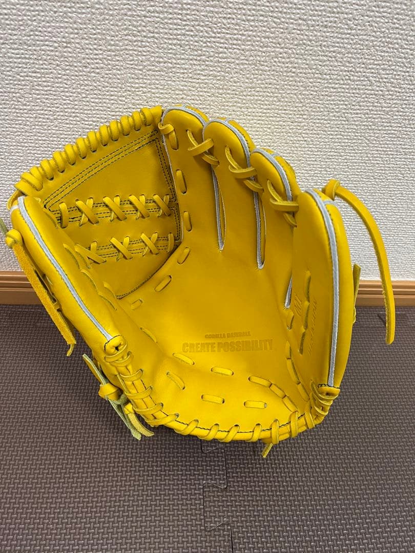 新品未使用　硬式グラブ　ごりらガチャ　001型