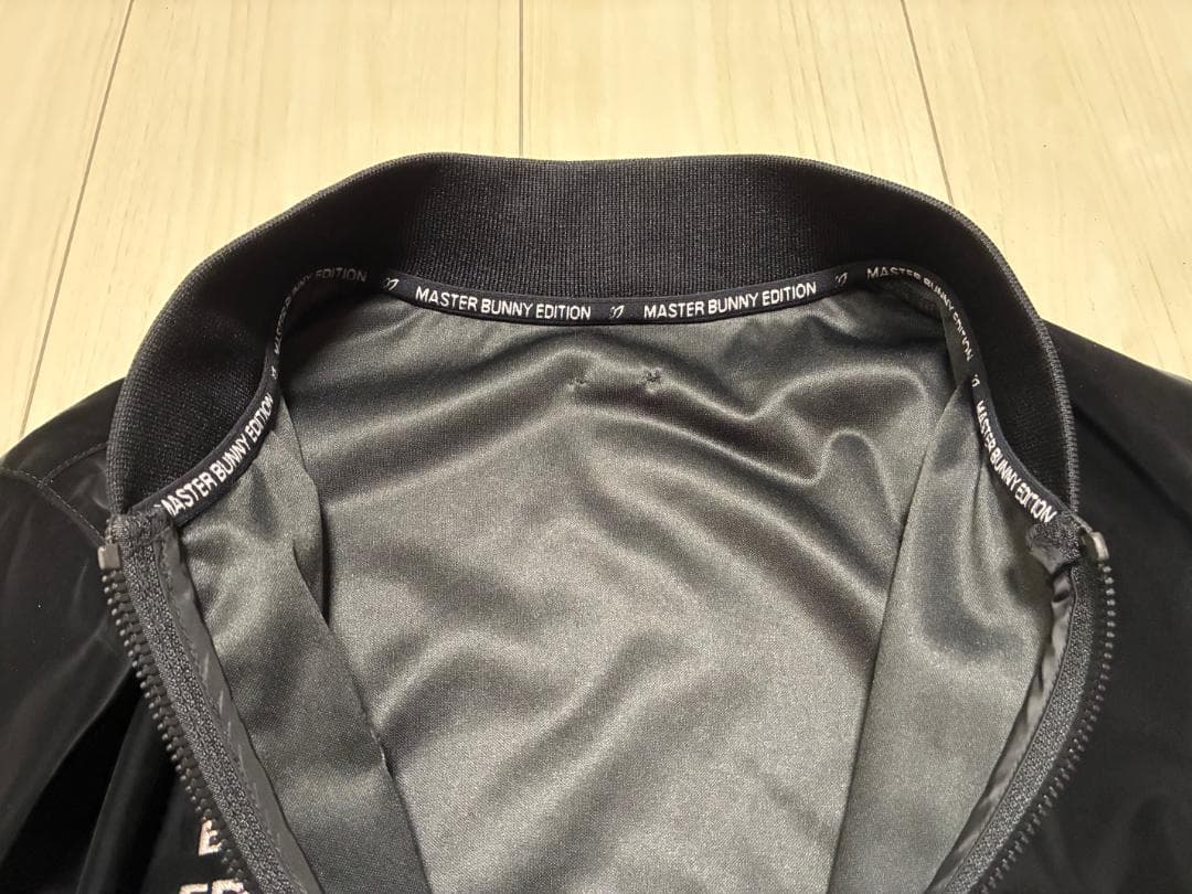 マスターバニー★ブラック　黒　ナイロン ジャケット ブルゾン 1 レディース