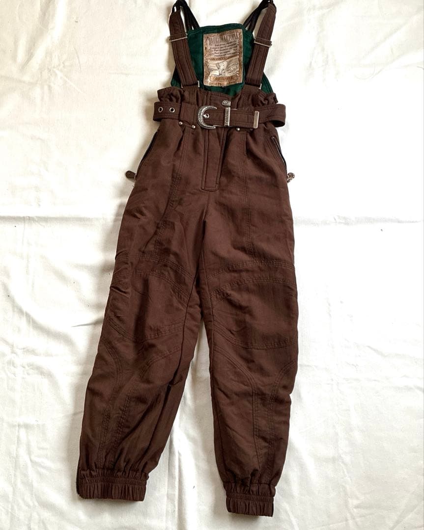 チョコミント色　スキー　スノボー　ウェア