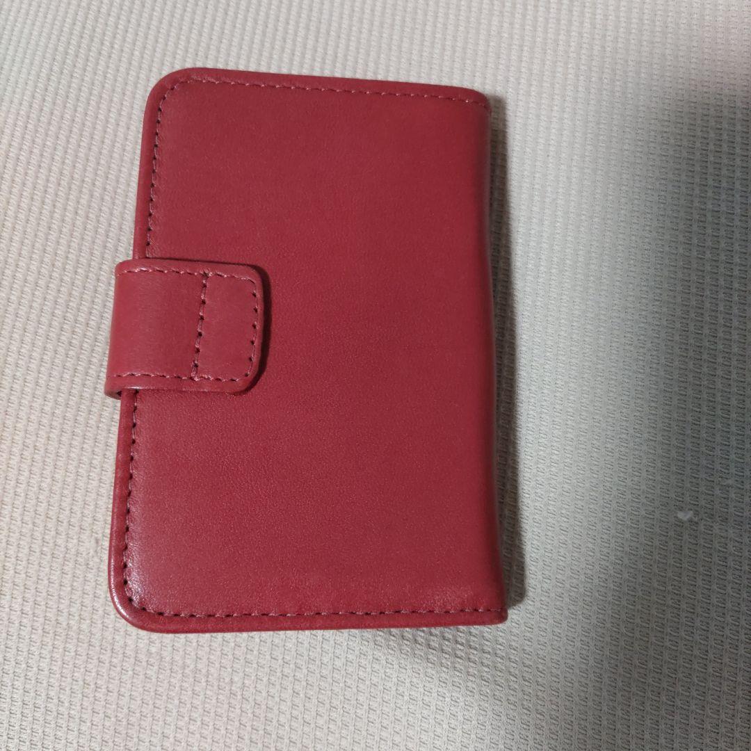 OLD　COACH　 レザーメモ帳 赤　ビンテージ