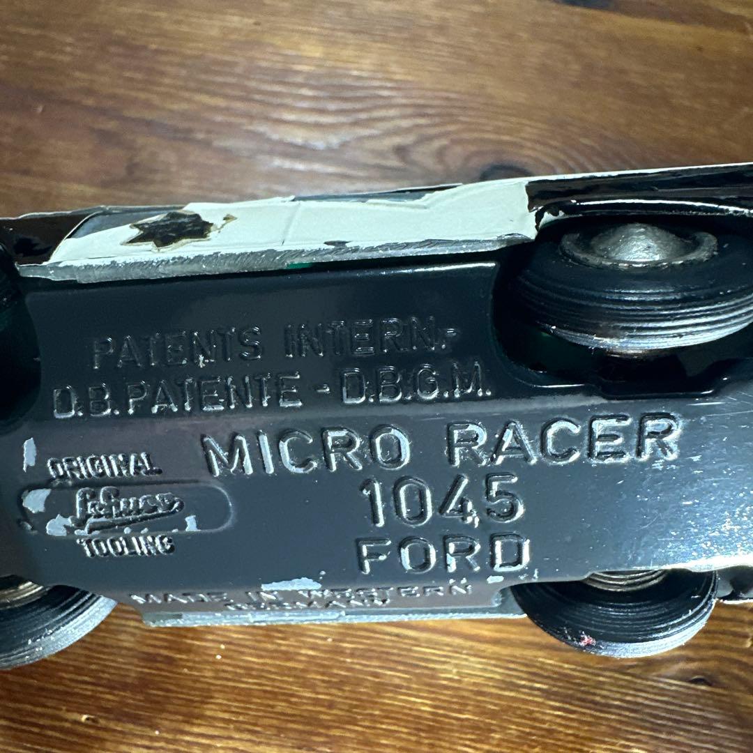 クラシック警察車両ミニカー（西ドイツ製）