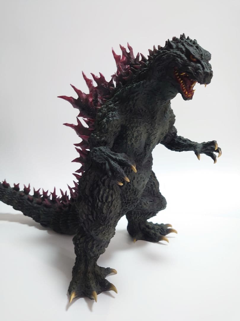 ゴジラ2000 ミレニアム ひな形レプリカ ソフビ メタリックレッドバージョン