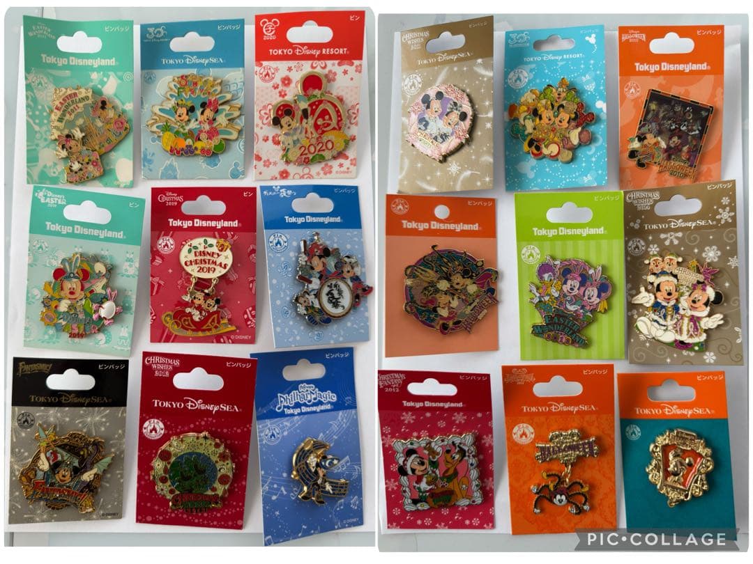 ディズニーピンバッジ 210個 まとめ売り