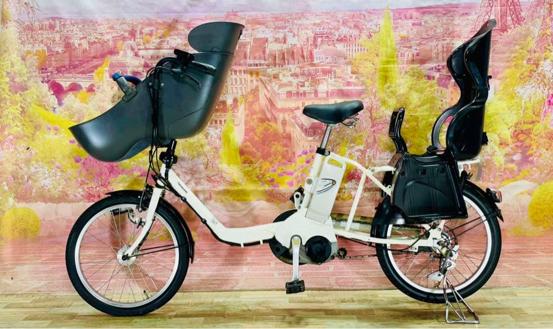 K2660 [大容量13.2]電動自転車パナソニック子供乗せ 20インチ