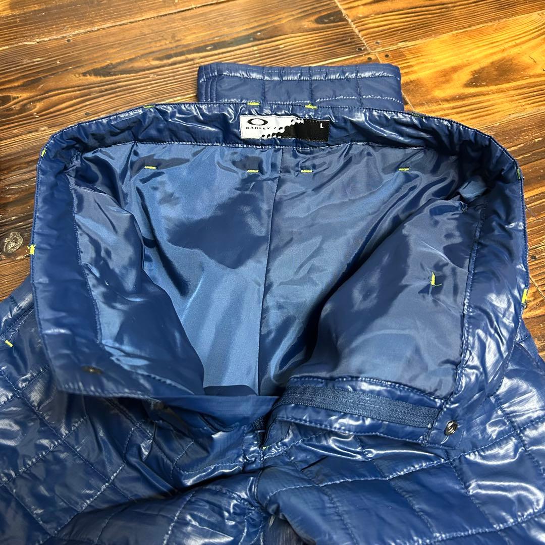 オークリー キルティング プルオーバー ジャケット 上下 セットアップ