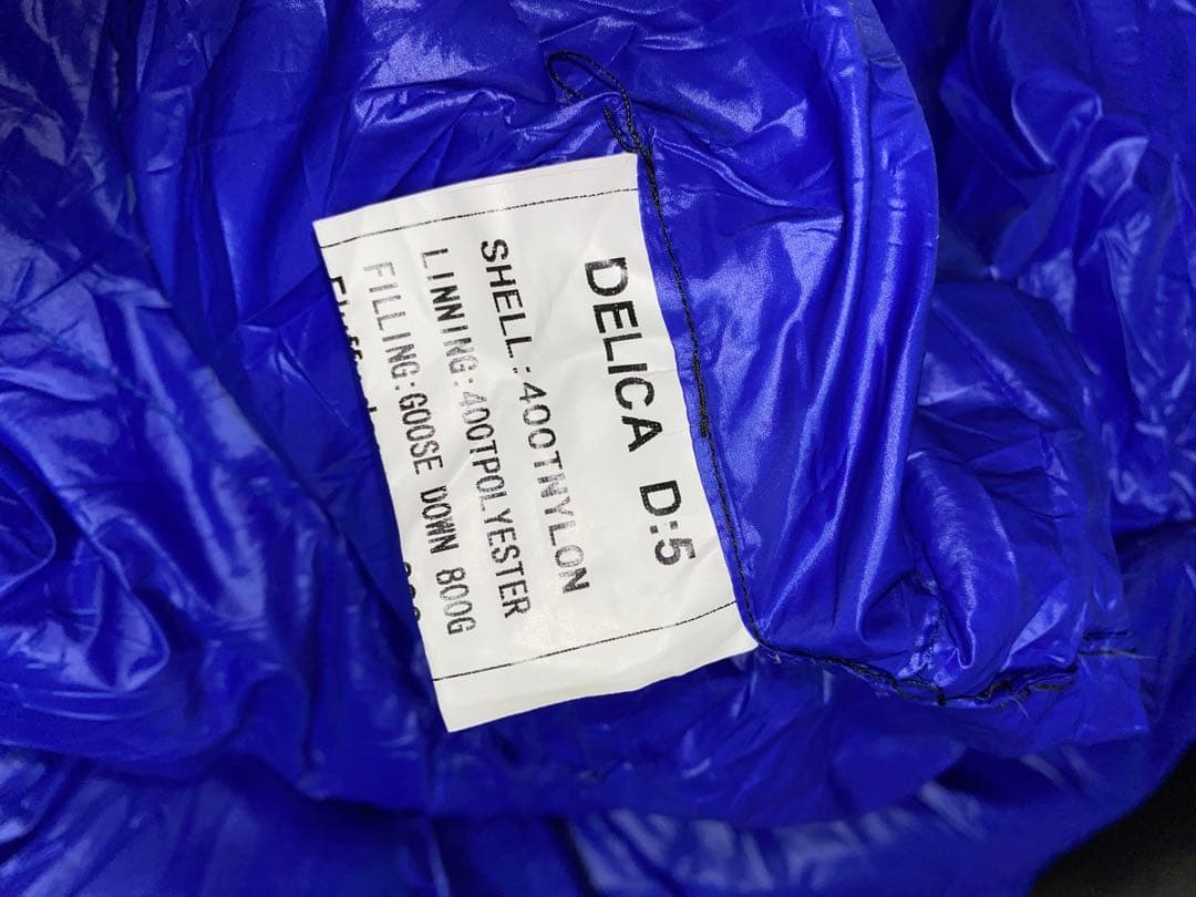 ダウンシュラフ800gColumbiaグースダウンシュラフ コロンビア