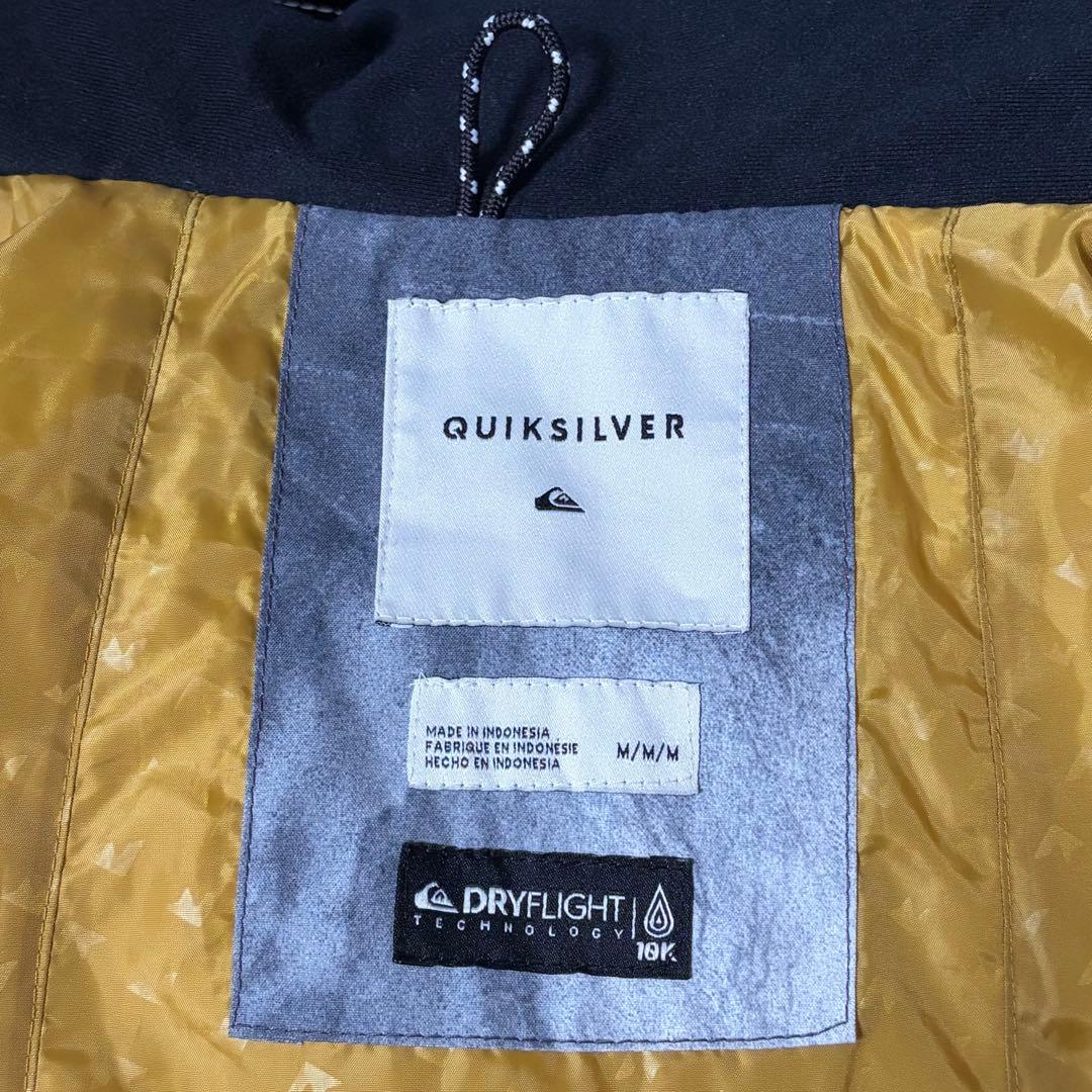 スノーボードウェア メンズ Mサイズ 男性用 上下セット QUIKSILVER