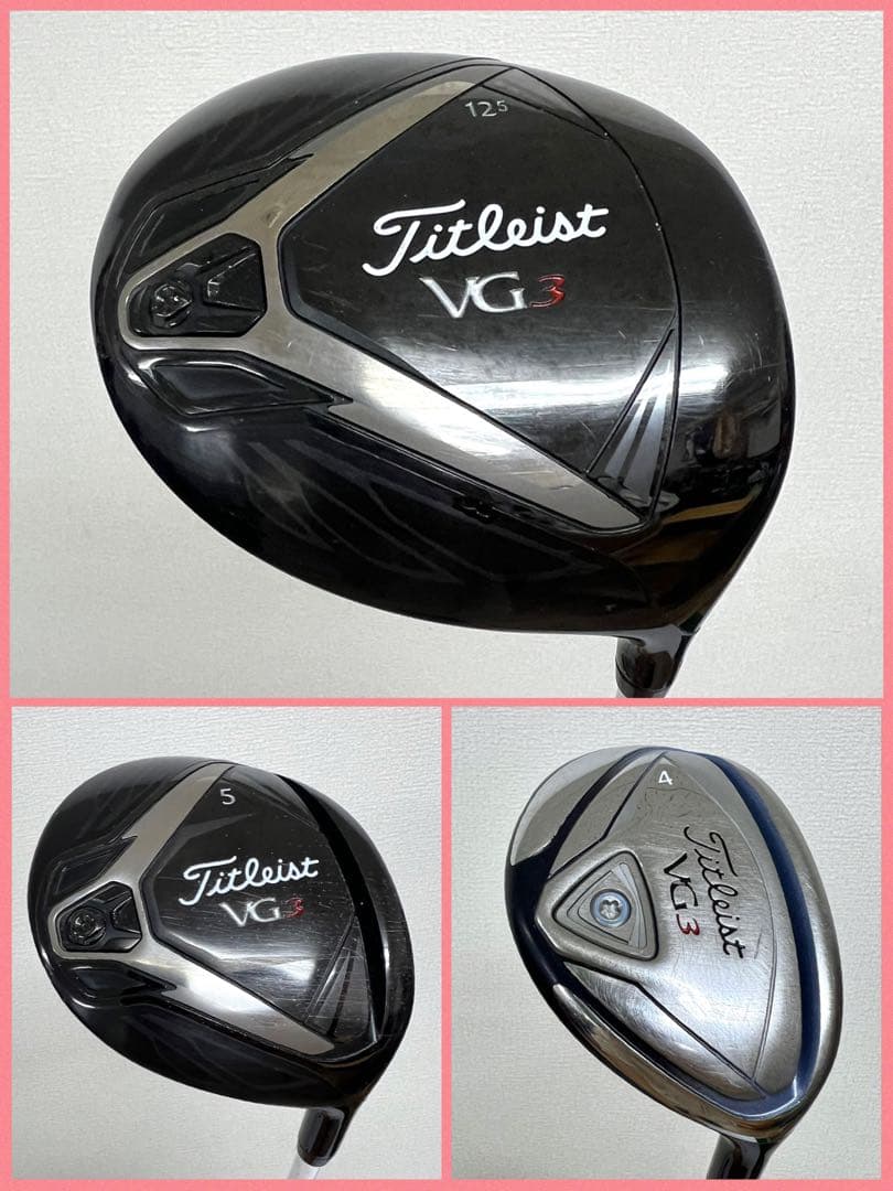 【 レディース 】超豪華！完璧なセット！タイトリスト&コブラ ゴルフクラブセット