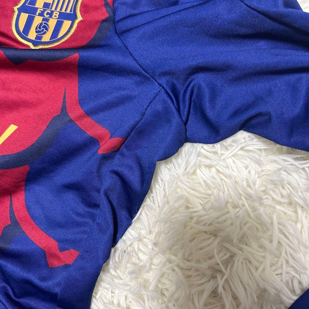 バルセロナ　NIKE ナイキ　ジャージ　トレーニングトップ　ジップ　サイズM