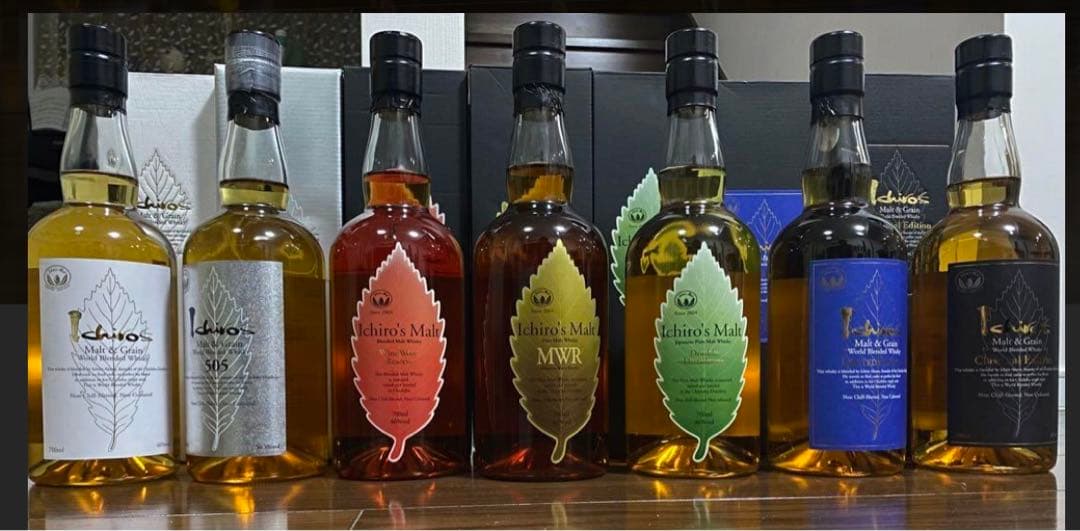 【未開栓】イチローズモルト　7本セット