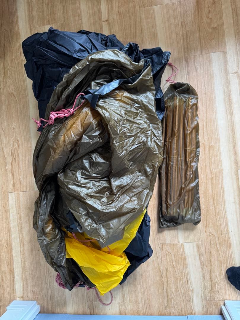 Hilleberg ヒルバーグ　アラック3 サンド　純正フットプリント付き