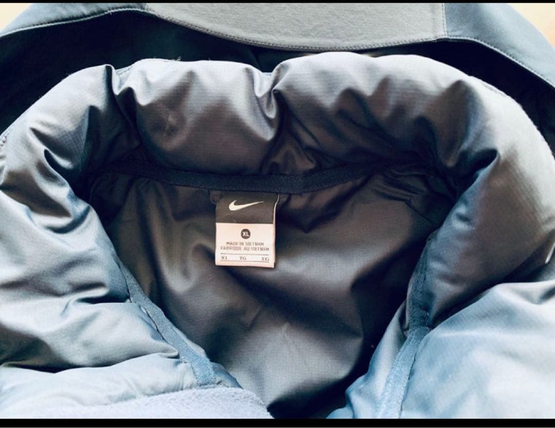 NIKE インテル ダウンジャケット 6番 黒　選手支給品