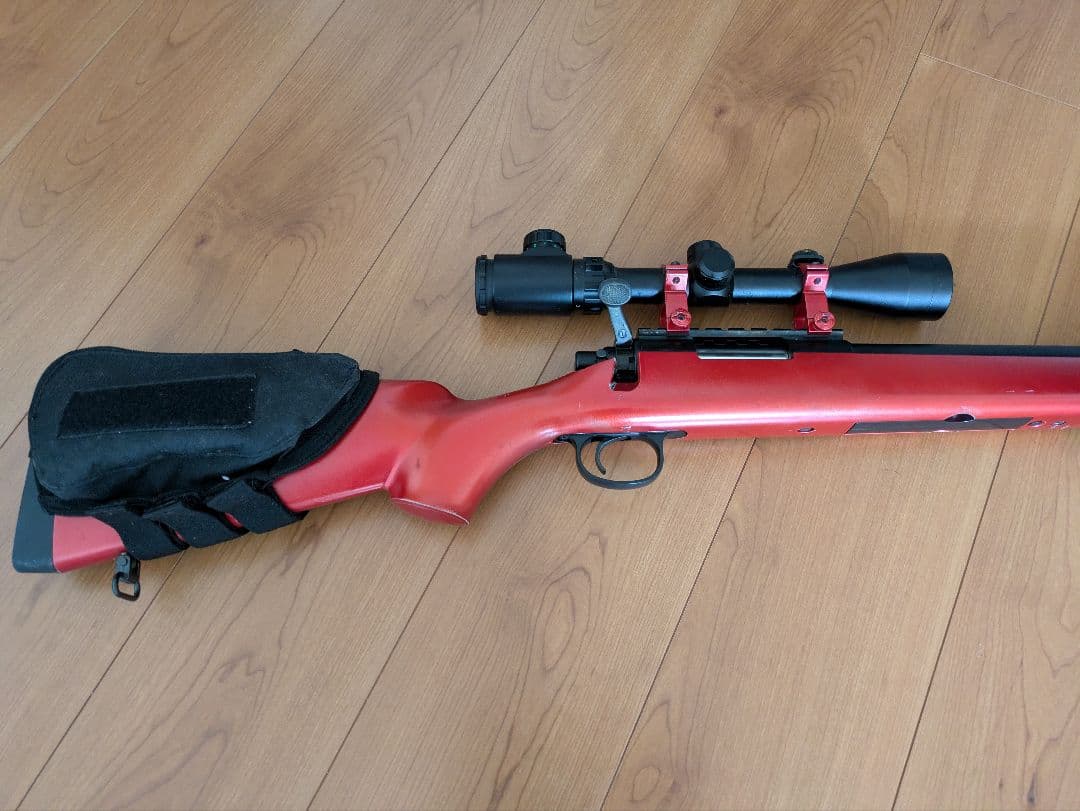 スナイパーライフルVSR-10 赤と黒 スコープ付き