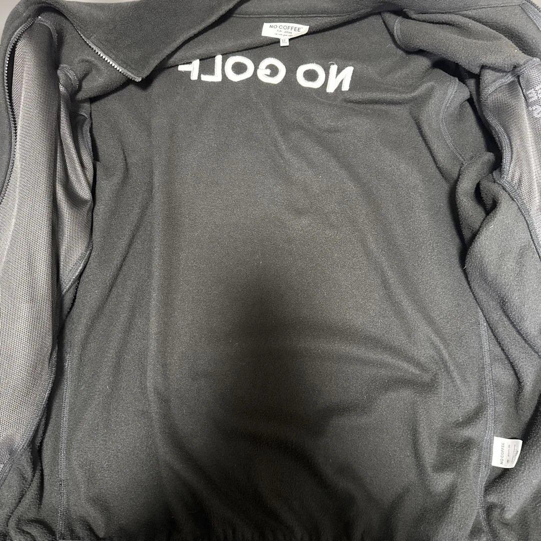 NO COFFEE CLUBHAUS フリースジャケット XLサイズ