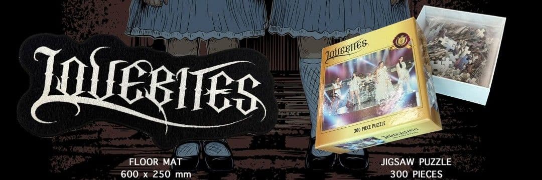 LOVEBITES 限定フロアマット＆ジグソーパズル セット！ラブバイツ