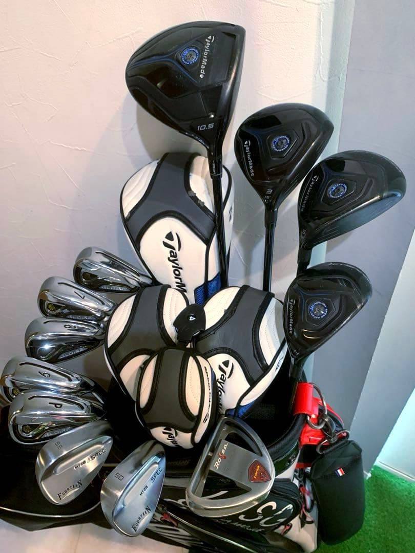 豪華　良品　テーラーメイド　ゴルフクラブ 本格フルセット　SLDR グローレ