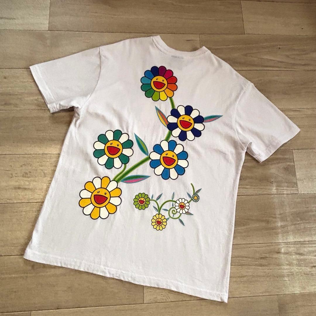 美品 村上隆 BLACKPINK FLOWER GARDEN Tシャツ XS