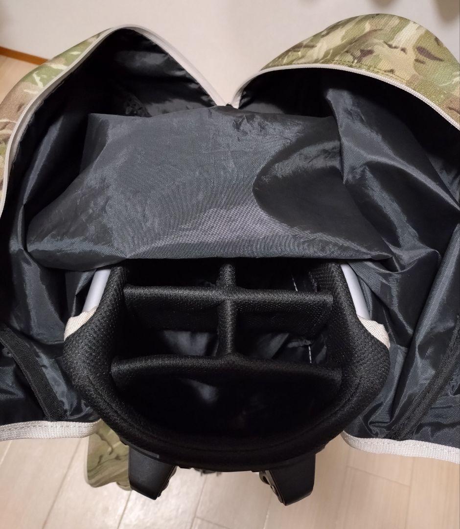 DOCUS ドゥーカス　迷彩 キャディバッグ スタンド付き